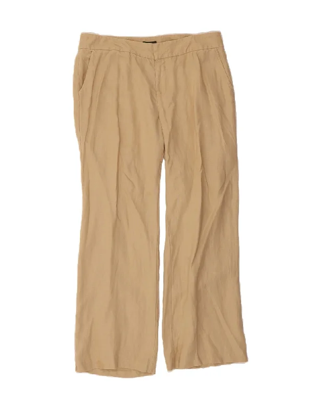 EDDIE BAUER Womens Vashon Fit Chino Trousers US 14 XL W36 L32 Beige