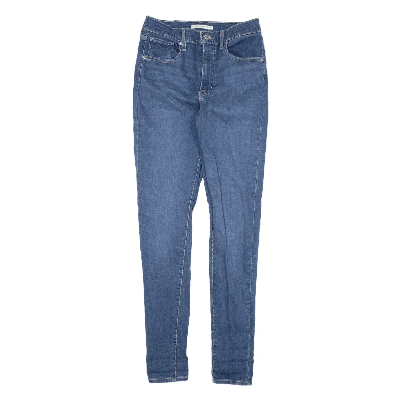 LEVI'S Mile High Jeans Blue Denim Slim Skinny Womens W27 L32