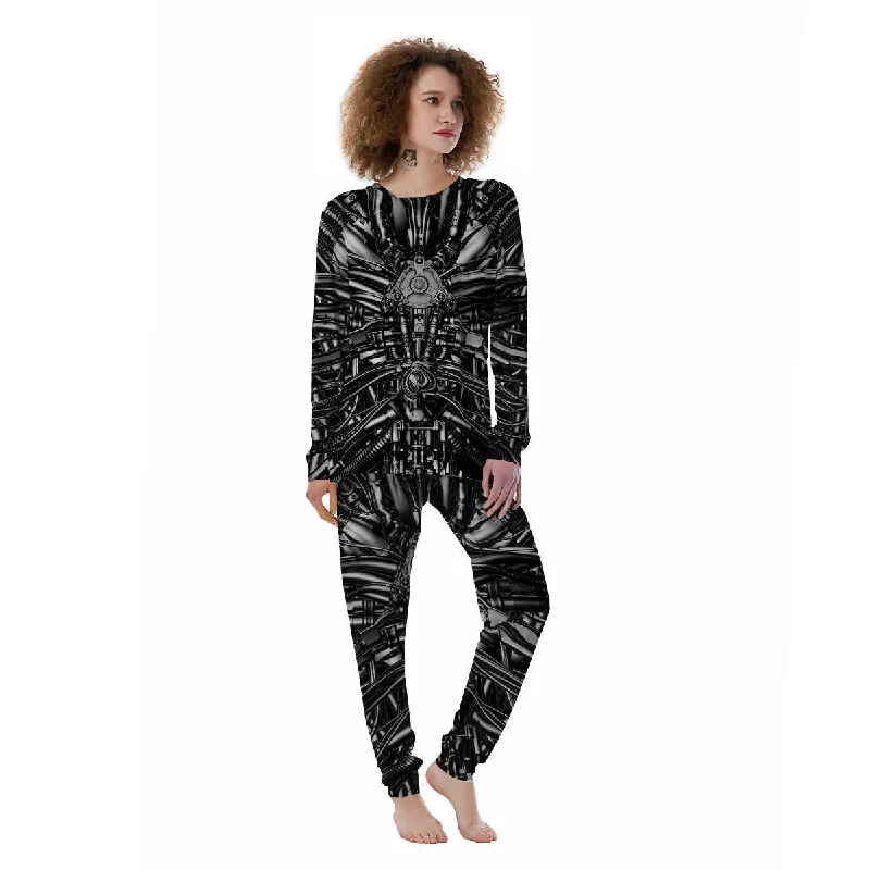 Core Of The Machine Print Women's Pajamas