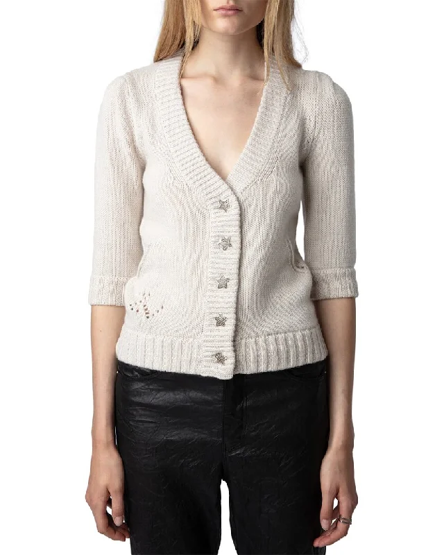 Zadig & Voltaire Betsy Cashmere & Wool-Blend Cardigan