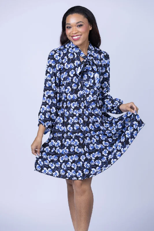 DVF Romi Dress in Outline Floral