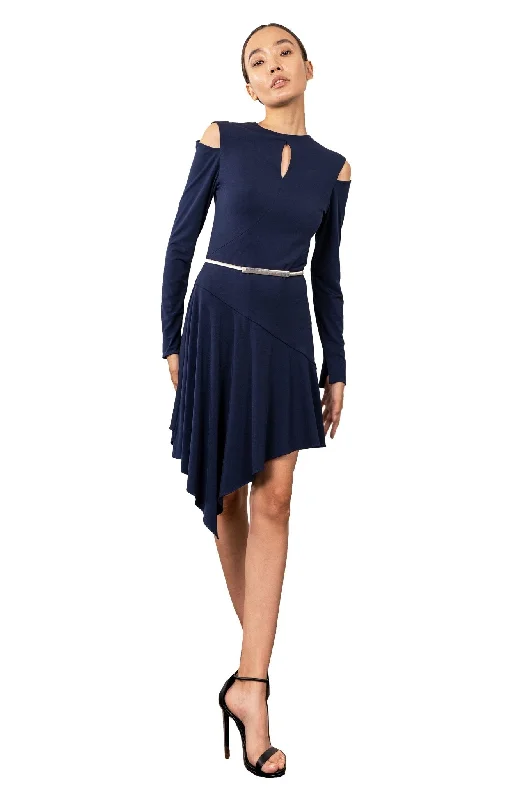 Aerope | Asymmetrical Jersey Dress