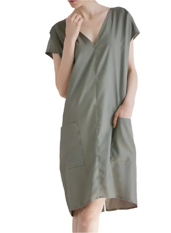 HAKKEN DRESS - (METAL) SILK SALE