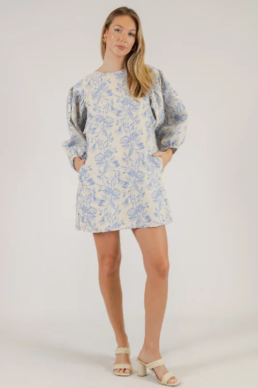 Jackie Puff Sleeve Dress