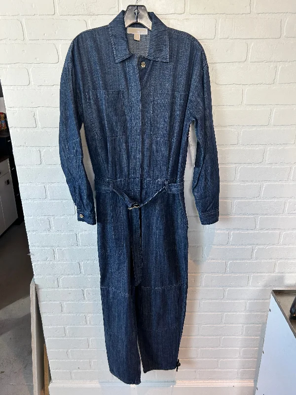 Jumpsuit By Michael By Michael Kors In Blue Denim, Size: Xs