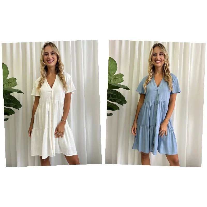 Louisa Linen Dress