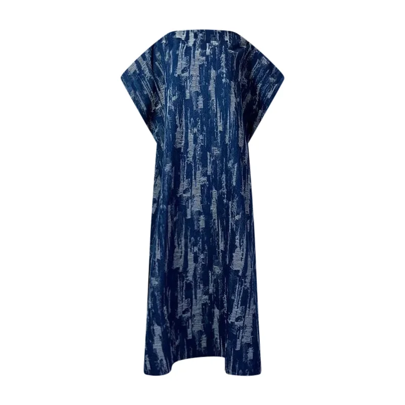 Riptide Denim Kaftan Dress