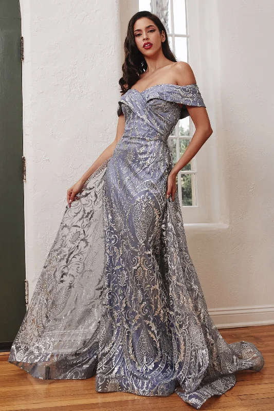 Unveil Your Radiance: Cinderella Divine's Shimmering Mermaid Gown for Unforgettable Occasions (J836)