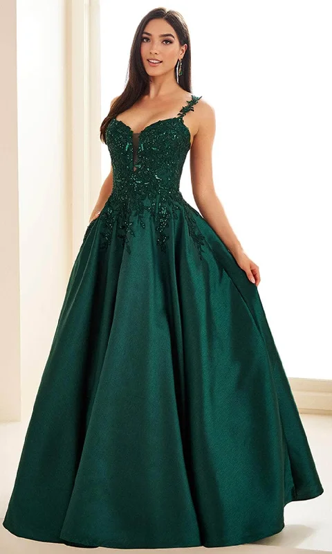 Ellie Wilde EW36094 - Lace-Up Back Sleeveless Prom Gown