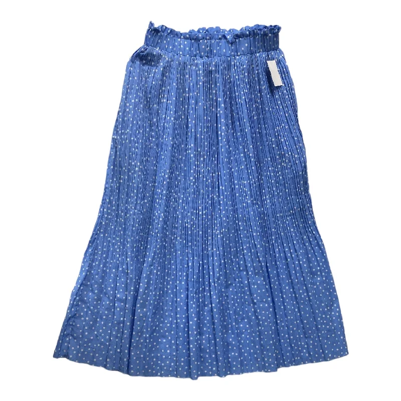 Blue & White Skirt Maxi EXLURA, Size S Maxi Skirt Set