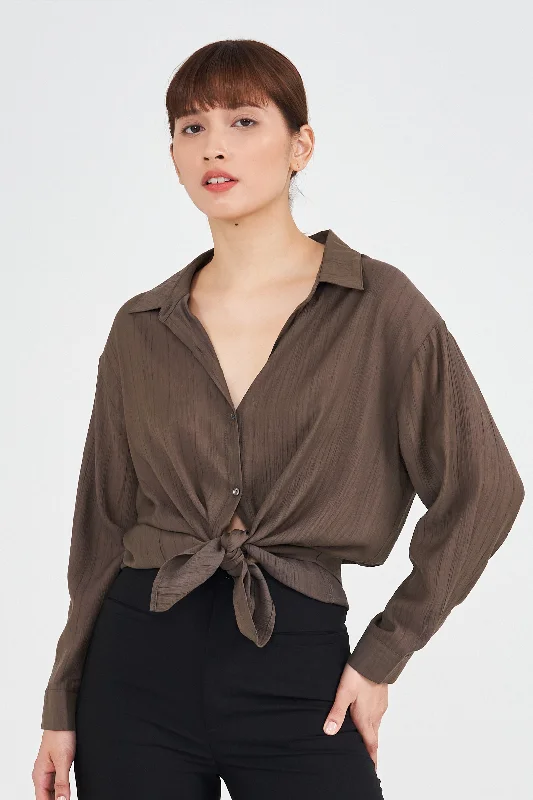 Chelsea Oversized Textured Shirt