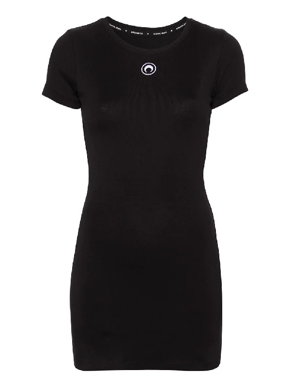 Organic Cotton 1X1 Rib T-Shirt Dress