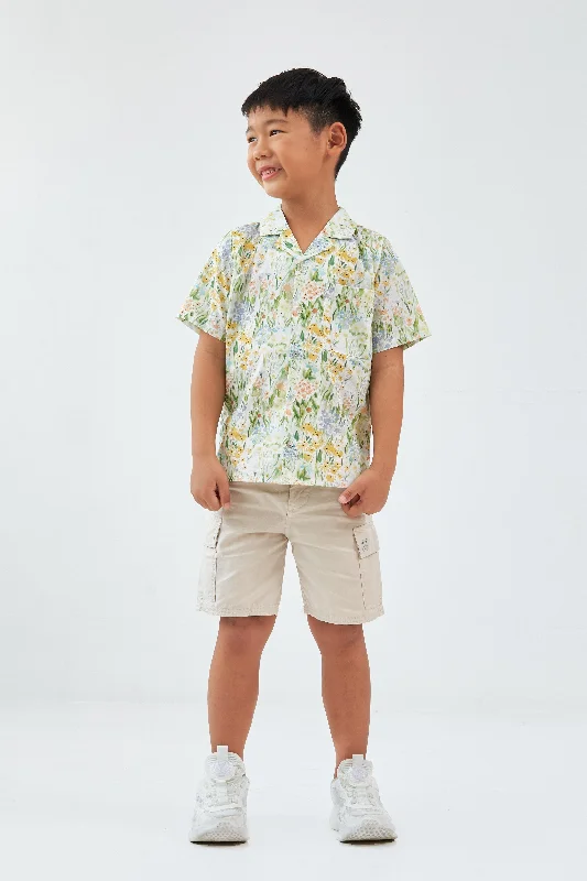 Honolulu Boy's Cotton Shirt